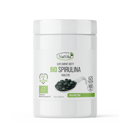 Spirulina BIO tabletki 400mg - zdjęcie produktu