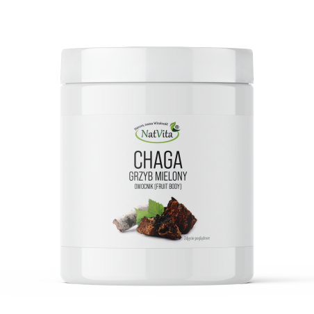 Chaga grzyb mielony - zdjęcie produktu