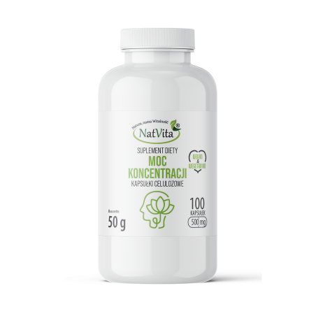 Moc Koncentracji kapsułki 500mg - zdjęcie produktu