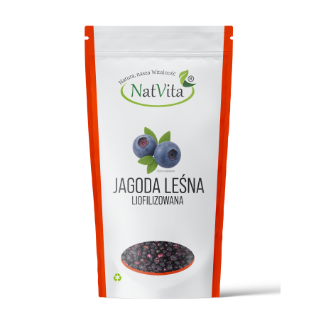 Jagody leśne liofilizowane - zdjęcie produktu