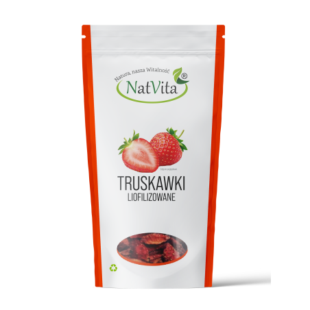 Truskawki liofilizowane plastry - zdjęcie produktu