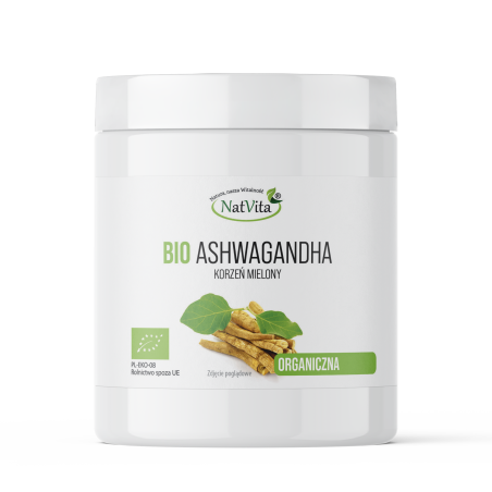 Ashwagandha BIO mielona - zdjęcie produktu