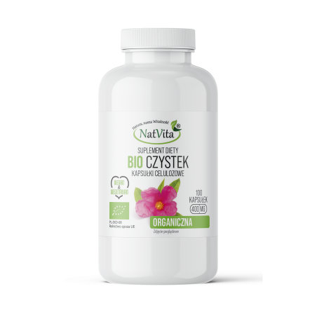 Czystek BIO kapsułki 400mg - zdjęcie produktu