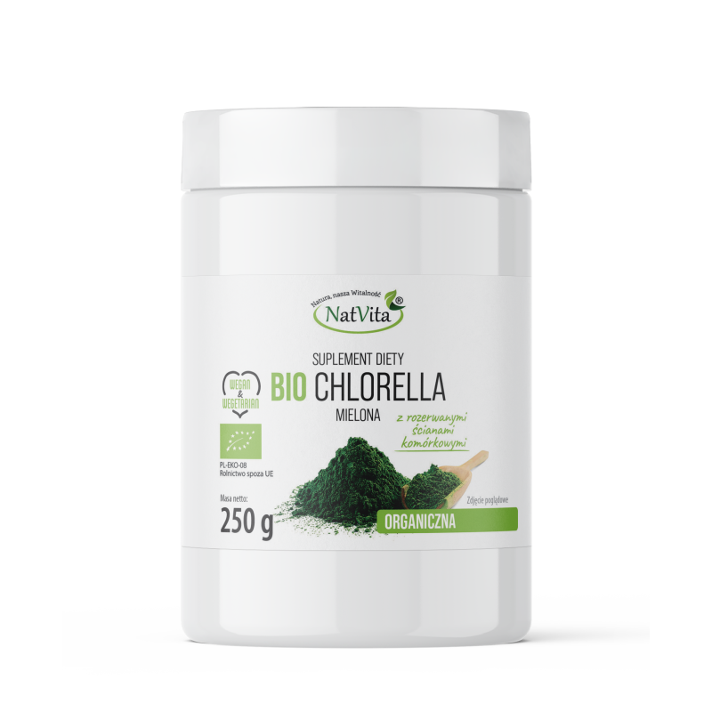 Chlorella BIO mielona