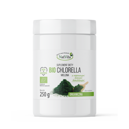 Chlorella BIO mielona - zdjęcie produktu