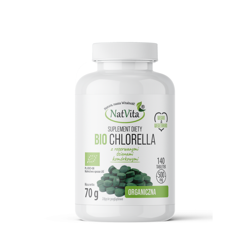 Chlorella BIO tabletki 500mg