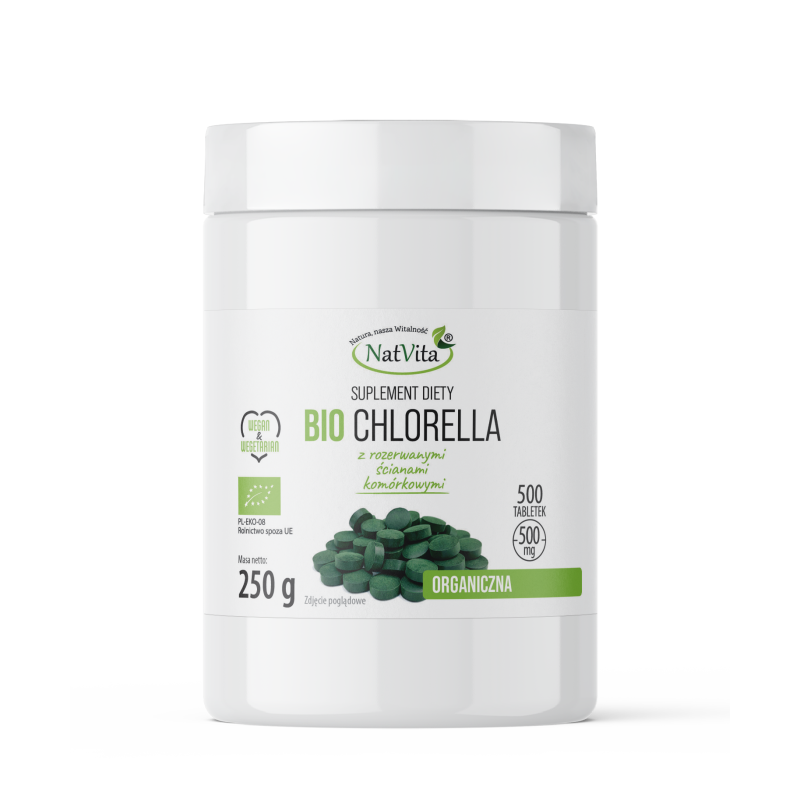 Chlorella BIO tabletki 500mg