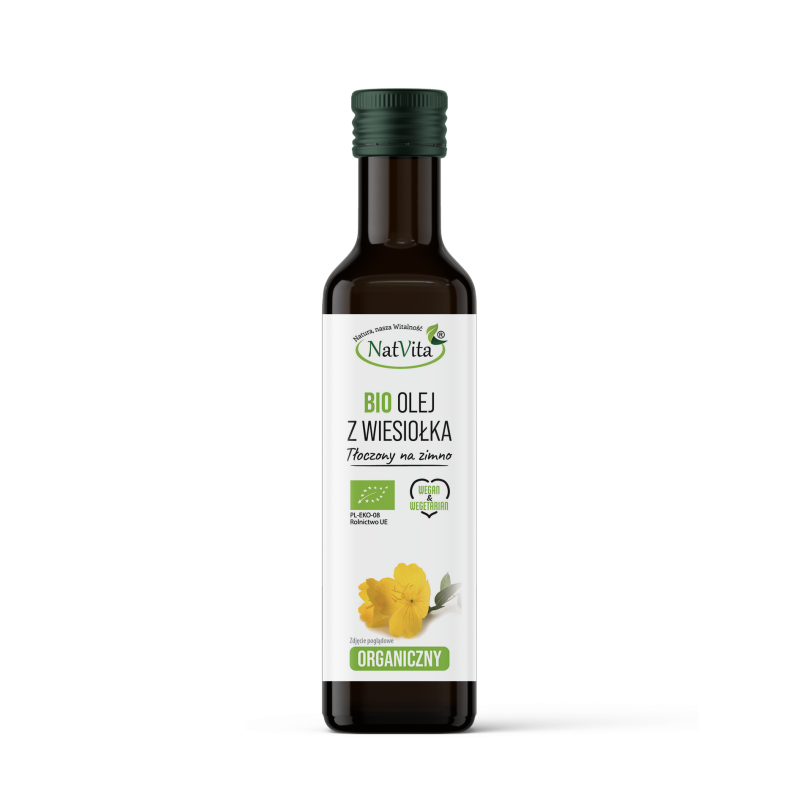 Olej z Wiesiołka BIO zimnotłoczony