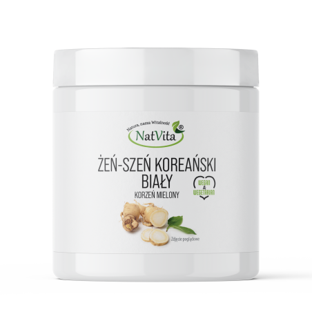 Żeń-Szeń koreański biały korzeń mielony - zdjęcie produktu