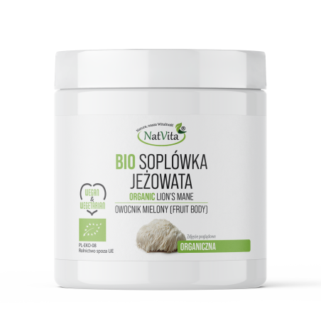Soplówka Jeżowata BIO grzyb mielony - zdjęcie produktu