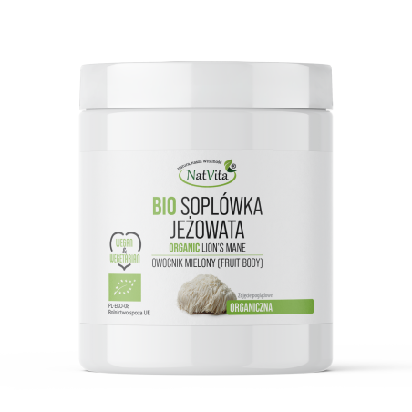 Soplówka Jeżowata BIO grzyb mielony - zdjęcie produktu