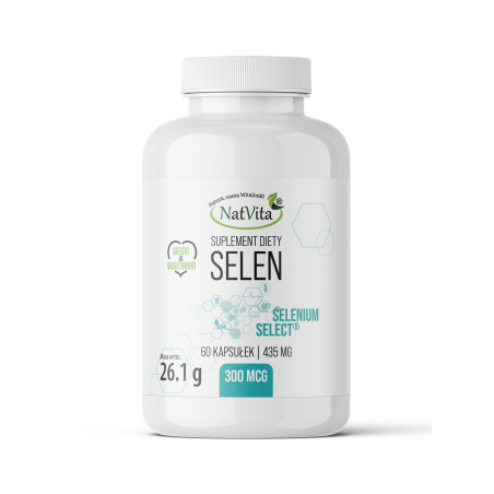 Selen - Selenium Select kapsułki 435mg - zdjęcie produktu
