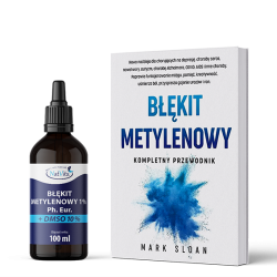 Błękit Metylenowy 1% Farmaceut. Ph. Eur. + DMSO 10% + Książka