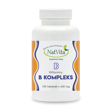 Witaminy B Kompleks Tabletki 450mg Natvitapl