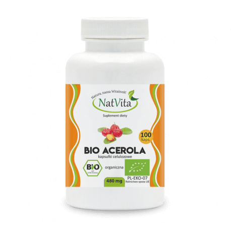 Bio Acerola 18% witamina C kapsułki cena sklep
