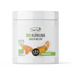 Kurkuma BIO korzeń mielony 5% kurkuminy