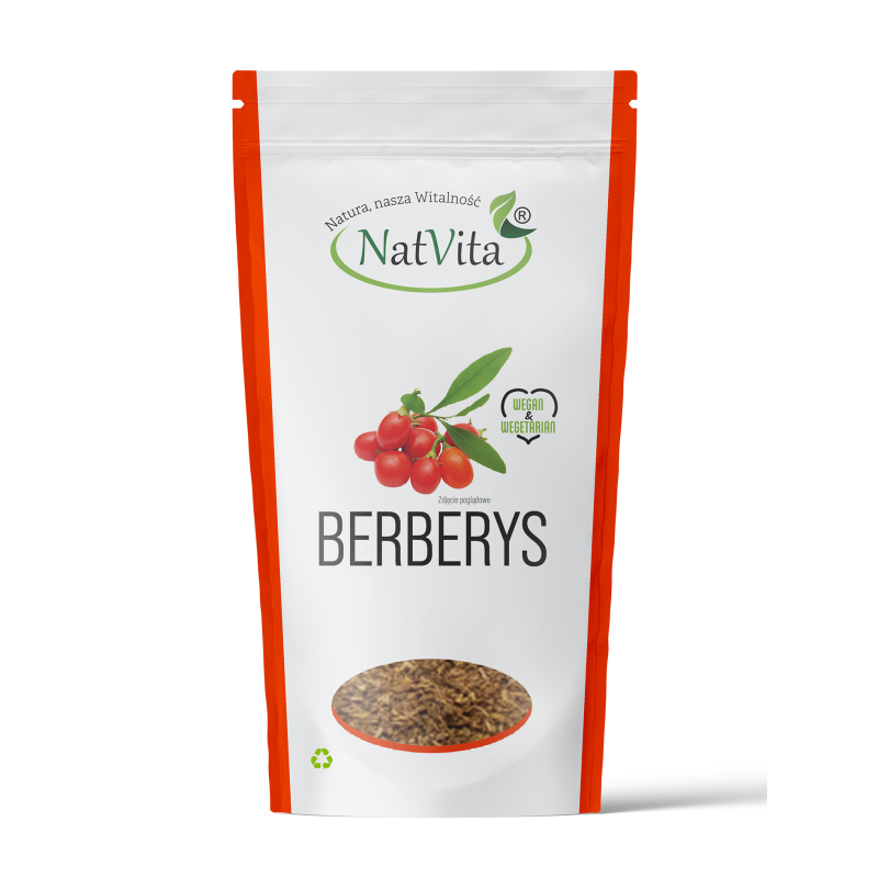 Berberys kora korzenia pocięta