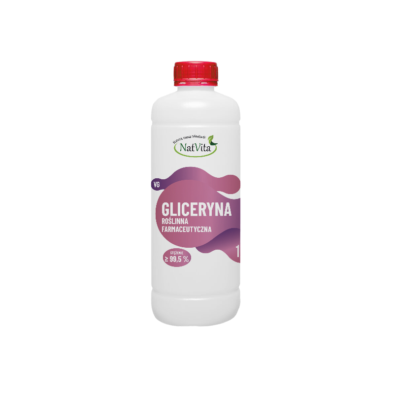 Gliceryna roślinna VG (glicerol) 99,8 % E422 Liquid