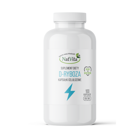 D-ryboza kapsułki 850mg D-ryboza kapsułki 850mg