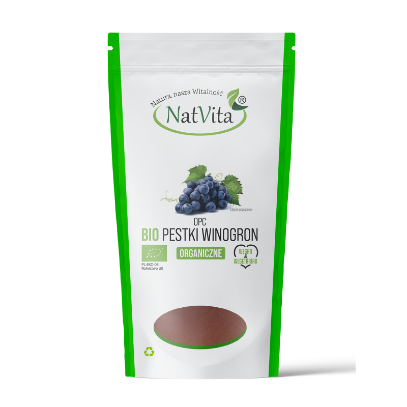 OPC BIO - Pestki Winogron mielone