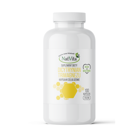 Dicytrynian Trimagnezu kapsułki 750mg - zdjęcie produktu