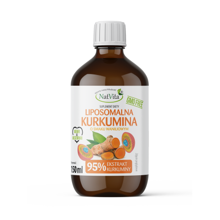 Liposomalna Kurkumina w płynie - zdjęcie produktu