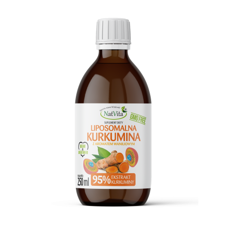 Liposomalna Kurkumina w płynie - zdjęcie produktu