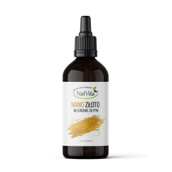 Nano Złoto (koloidalne) niejonowane  20 ppm