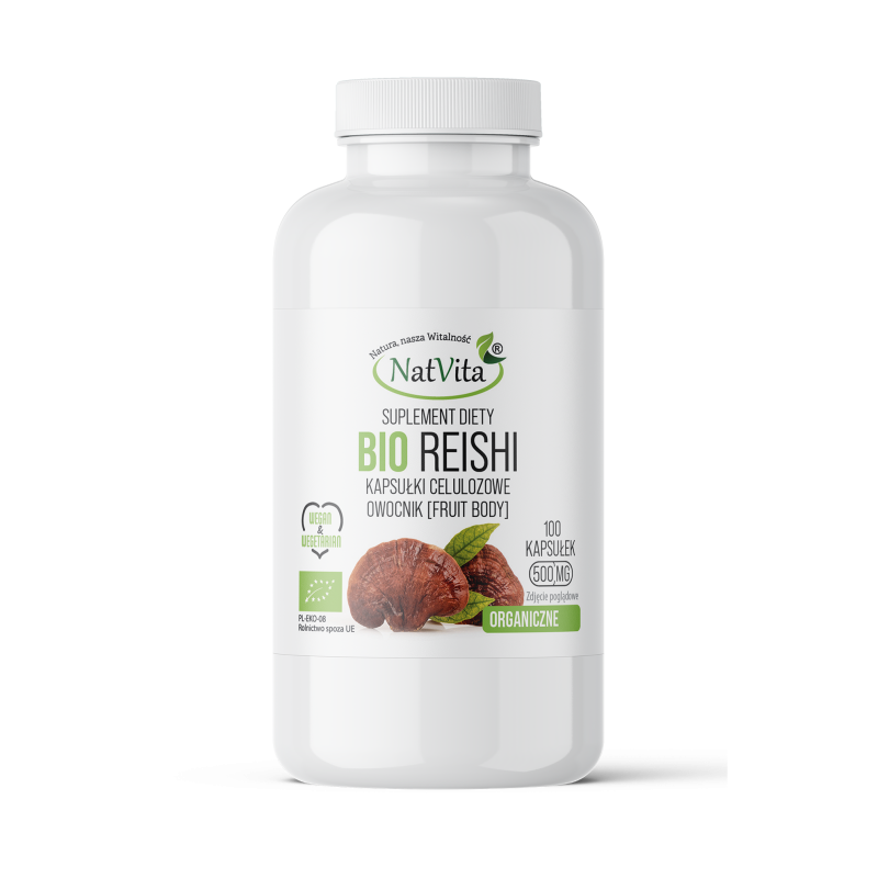 Reishi BIO kapsułki 500mg