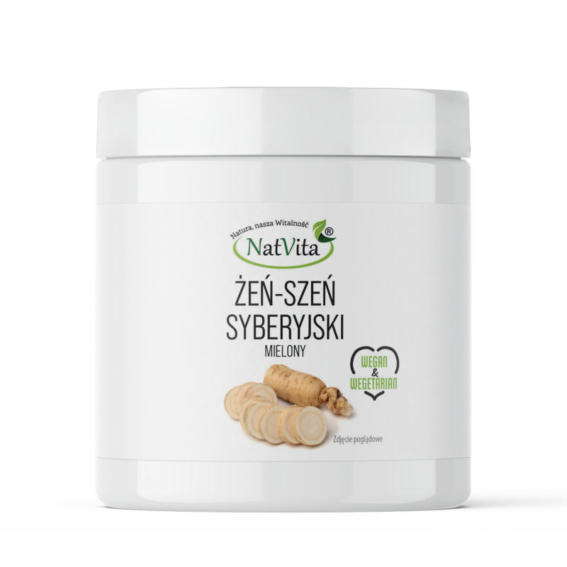 Żeń-Szeń syberyjski korzeń mielony