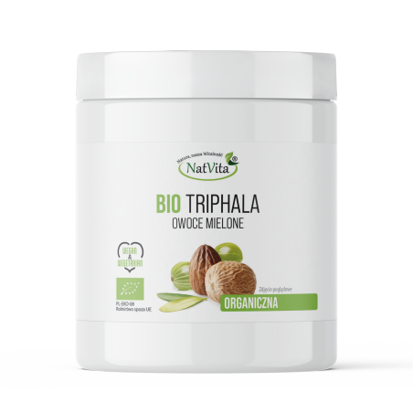 Triphala BIO mielona - zdjęcie produktu