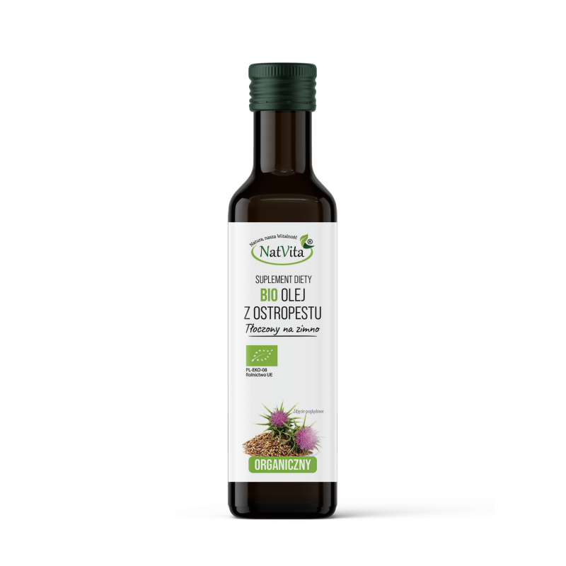 Olej z Ostropestu BIO zimnotłoczony
