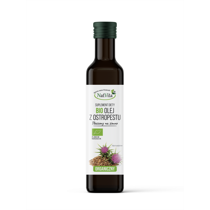 Olej z Ostropestu BIO zimnotłoczony