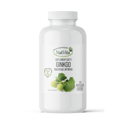Ginkgo Miłorząb Japoński kapsułki 400mg