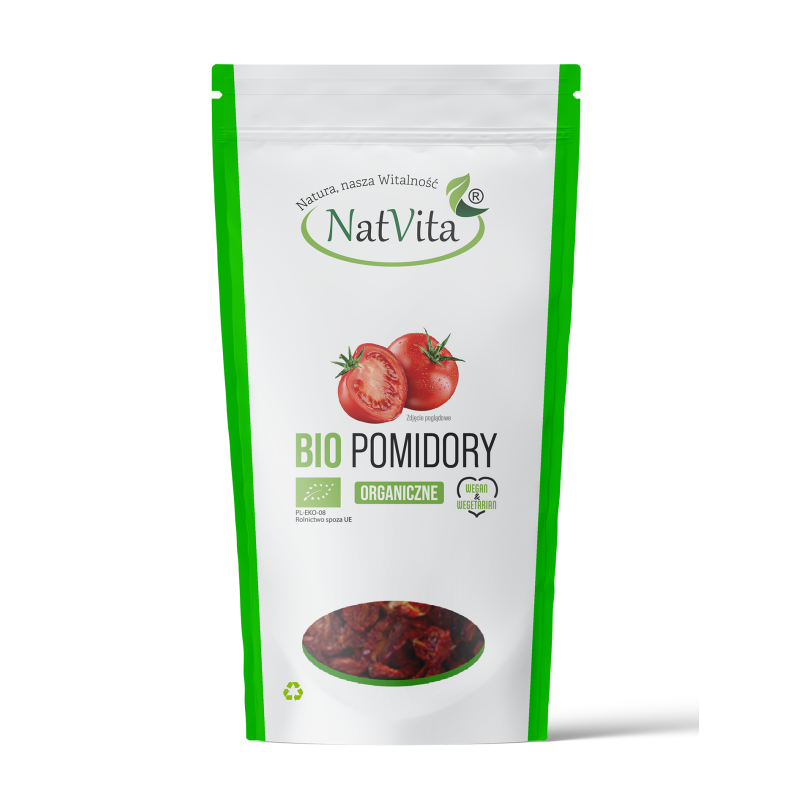 Pomidory BIO suszone na słońcu