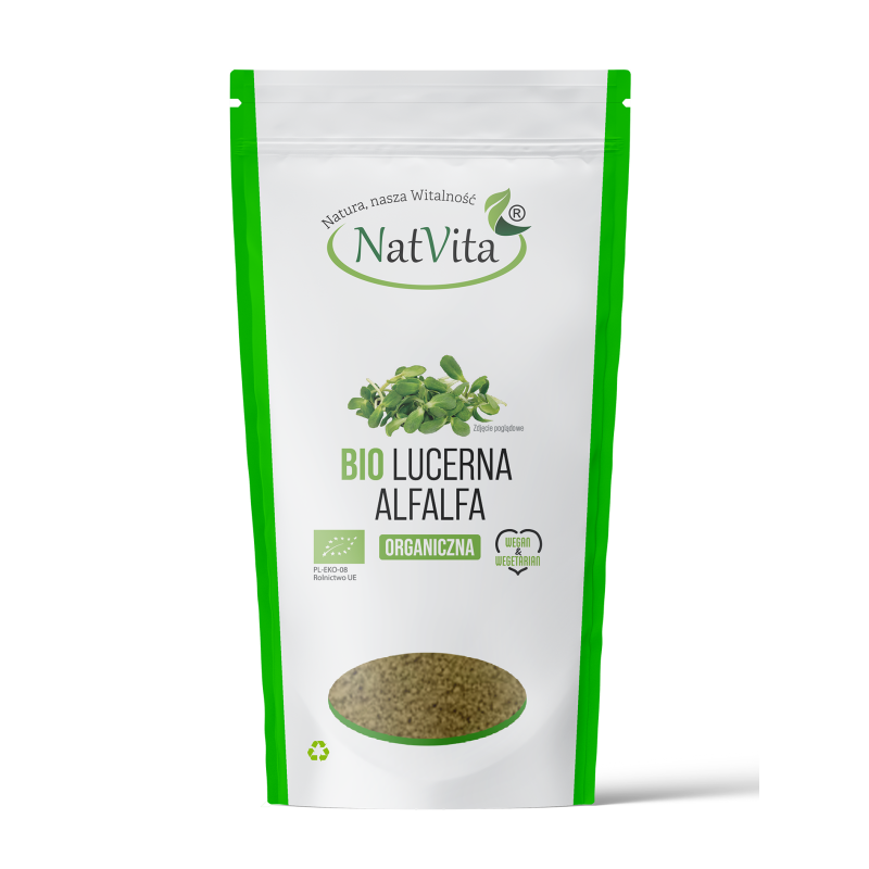 Lucerna Alfalfa BIO mielona