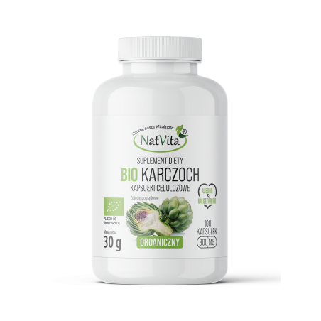Karczoch BIO kapsułki 300mg Karczoch BIO kapsułki 300mg