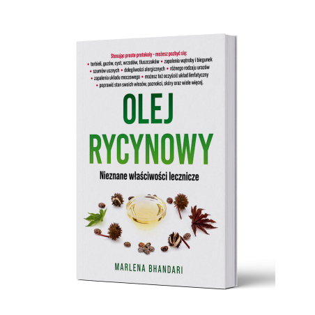 OLEJ RYCYNOWY Nieznane właściwości lecznicze Marlena Bhandari - zdjęcie produktu