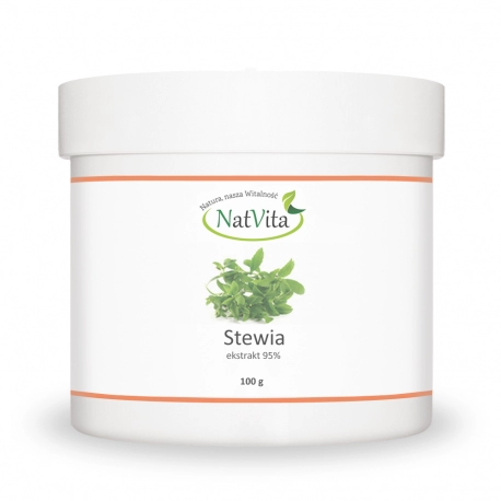Stevia koncentrat Steviosid ekstrakt Stewia proszek 95% - cena sklep glikozydy stewiolowe