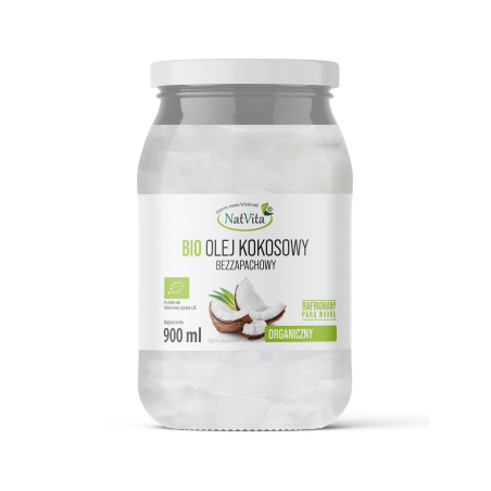 Olej Kokosowy BIO bezzapachowy - zdjęcie produktu