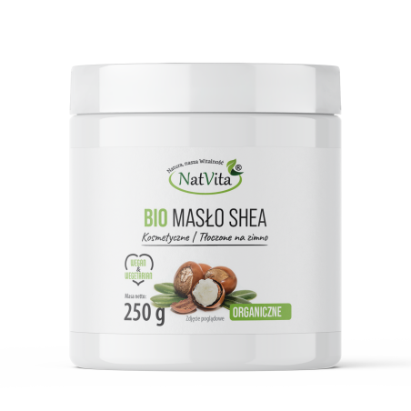 Masło Shea BIO zimnotłoczone nierafinowane - zdjęcie produktu