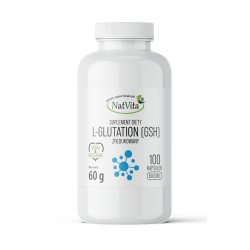 L-Glutation zredukowany GSH 98%- 101% kapsułki 600mg