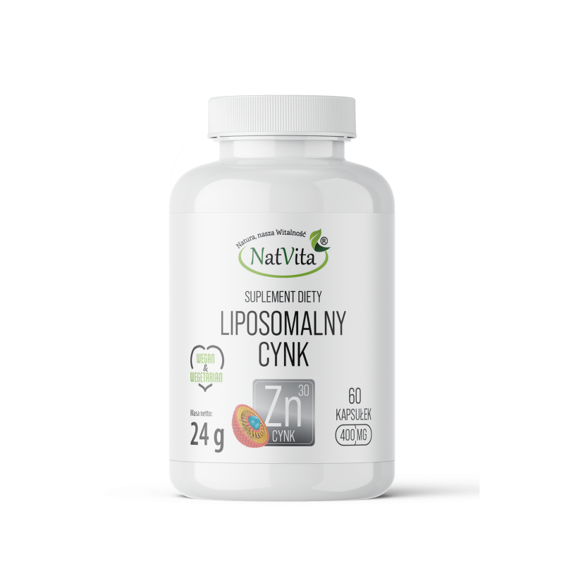 Cynk liposomalny kapsułki 400mg