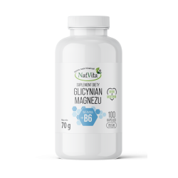 Glicynian magnezu + witamina B6 kapsułki 700mg