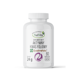 Kwas Foliowy Quatrefolic (aktywny) kapsułki 400mg