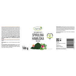Spirulina Hawajska algi mielone