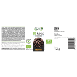Kakao BIO mielone (51% tłuszczu)