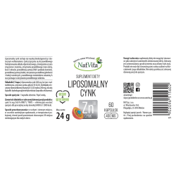 Cynk liposomalny kapsułki 400mg