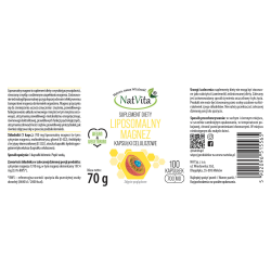 Magnez (cytrynian magnezu) liposomalny kapsułki 700mg