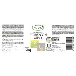 Hydroksyapatyt wapnia kapsułki 500mg